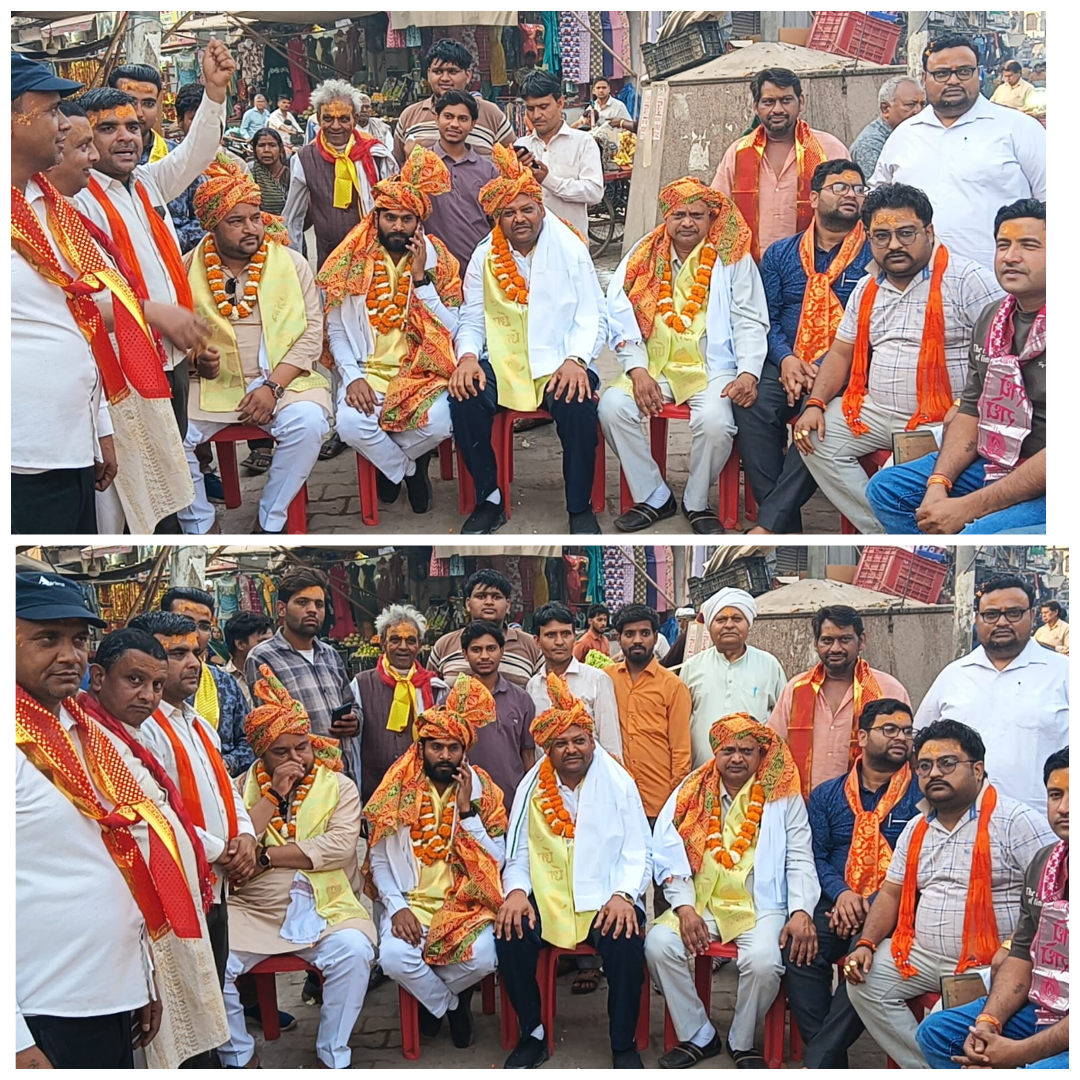 भाजपा के नवनियुक्त पदाधिकारियों का कार्यकर्ताओं ने किया भव्य स्वागत।