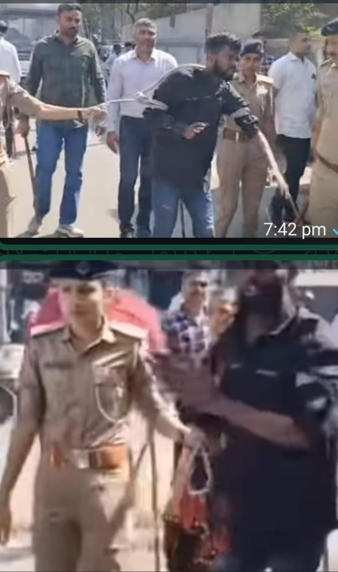 ३४ से अधिक आपराधिक मामलों मे शामिल भार्गव पाटील नामक सख्त को महाराष्ट्र के चालीस गांव से लिंबायत पुलिस स्टेशन के आला अधिकारियों ने किया गिरफ्तार