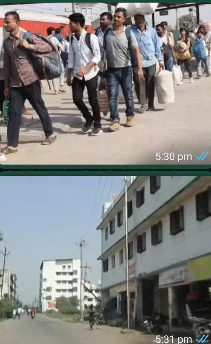 कोरोनाकाल जैसी स्थिति न बने उससे पहले मजदूरी बढ़ाने की मांग : सूरत के वीविंग उद्योग से जुड़े प्रवासी श्रमिकों की रेलवे स्टेशन पर लंबी लाइनें