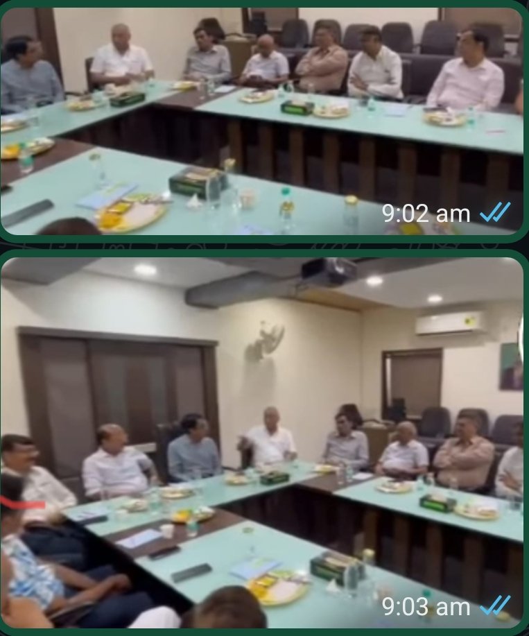 गुजरात प्रदेश सुरत शहर में साउथ गुजरात टेक्सटाइल प्रॉसेसर एसोसिएशन ( S G T P A) द्वारा एक महत्वपूर्ण बैठक का आयोजन लिया गया निर्णय