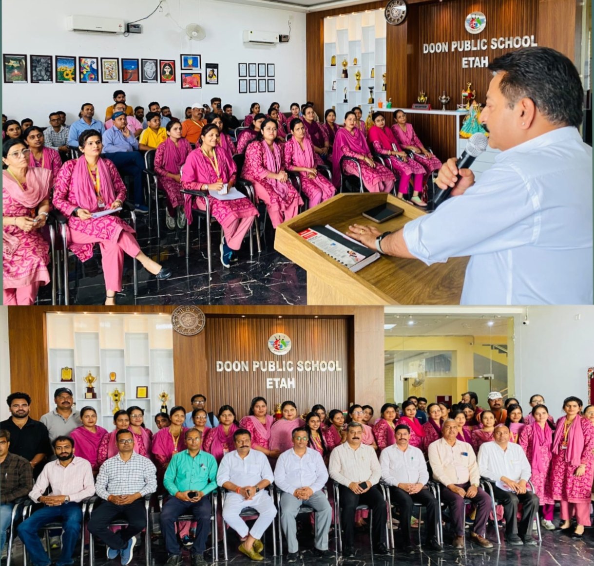 स्नातक मतदाताओं के बीच पहुंचे अंबरीश पाल सिंह, एटा में अभियान को मिली नई गति