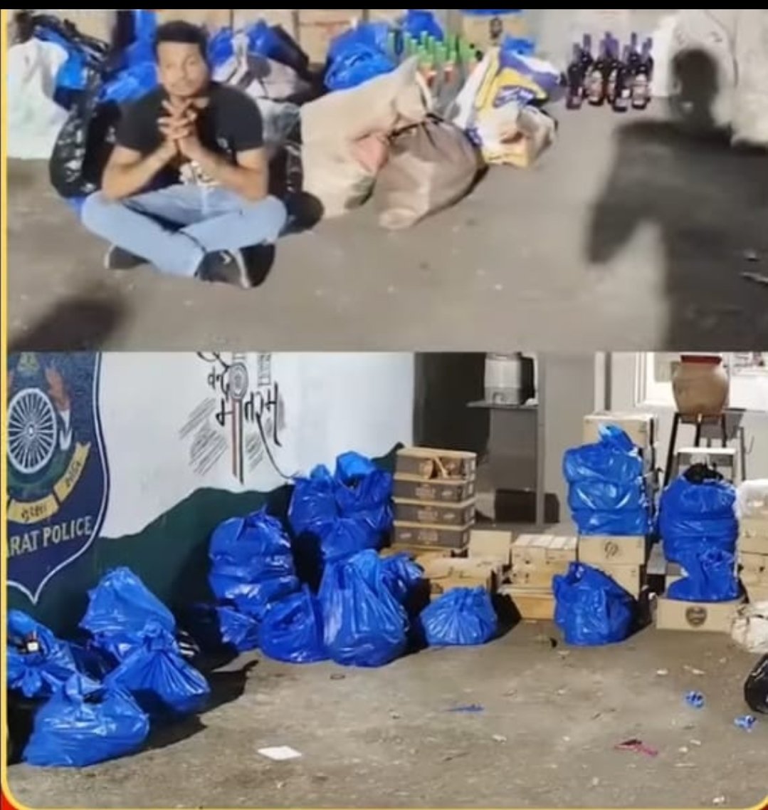 गुजरात प्रदेश सुरत शहर के लिंबायत पुडा पुलिस स्टेशन विस्तार के शराब माफियाओं पर स्टेट मॉनिटरिंग सेल की बड़ी कार्यवाही लोकल पुलिस पर उठे गंभीर सवाल