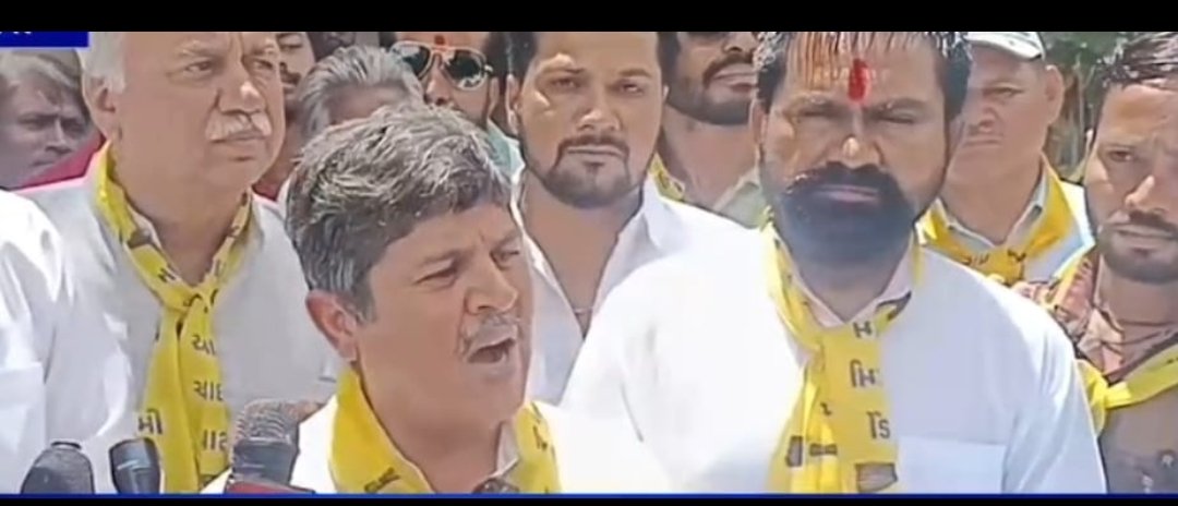 गुजरात प्रदेश सुरेंद्र नगर जिले में आम आदमी पार्टी के जना देश को बढ़ते देख भारतीय जनता पार्टी के इशारे पर पुलिस प्रशासन की कार्य शैली पर उठे गंभीर सवाल