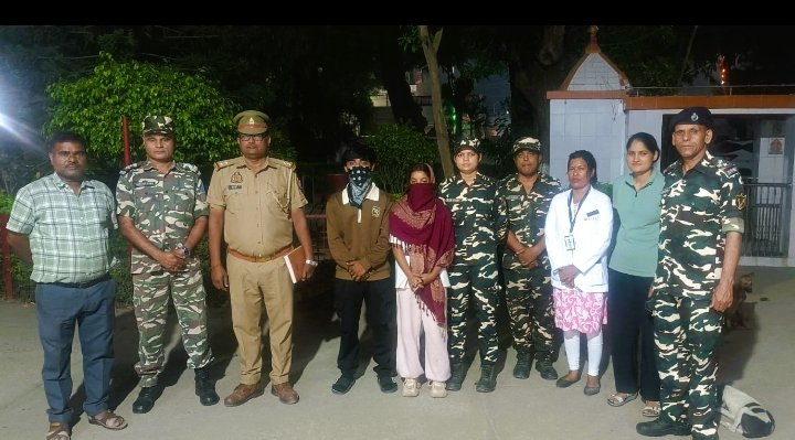बहराइच * एसएसबी की 42 वीं वाहिनी द्वारा मानव तस्करी के मामले में एक भारतीय नाबालिग बालिका का सफल रेस्क्यू. नेपाली युवक तस्कर को किया गया गिरफ्तार *मनोज त्रिपाठी.