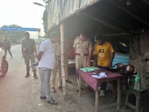 पाकुड़-एसपी-औचक-निरीक्षण