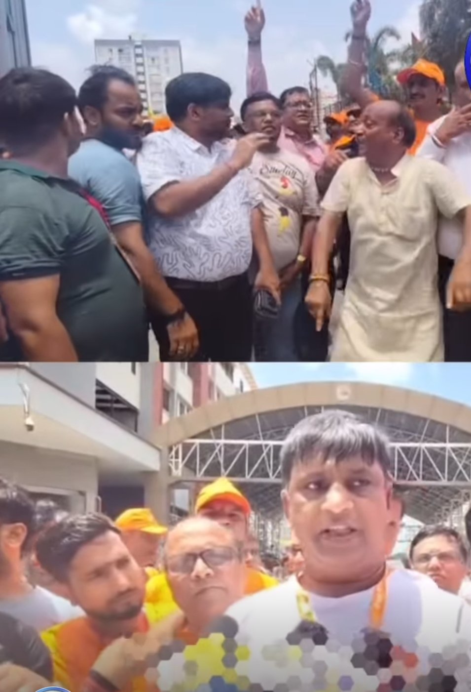 गुजरात प्रदेश सुरत शहर के खाटू श्याम मंदिर ट्रस्ट के चुनाव में हंगामा न्यायालय जाने की*********
