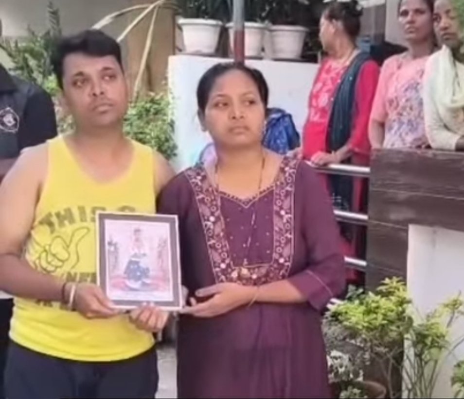 कार चालक की लापरवाही से चार साल की बच्ची कि गई जान परिवार शोक मग्न