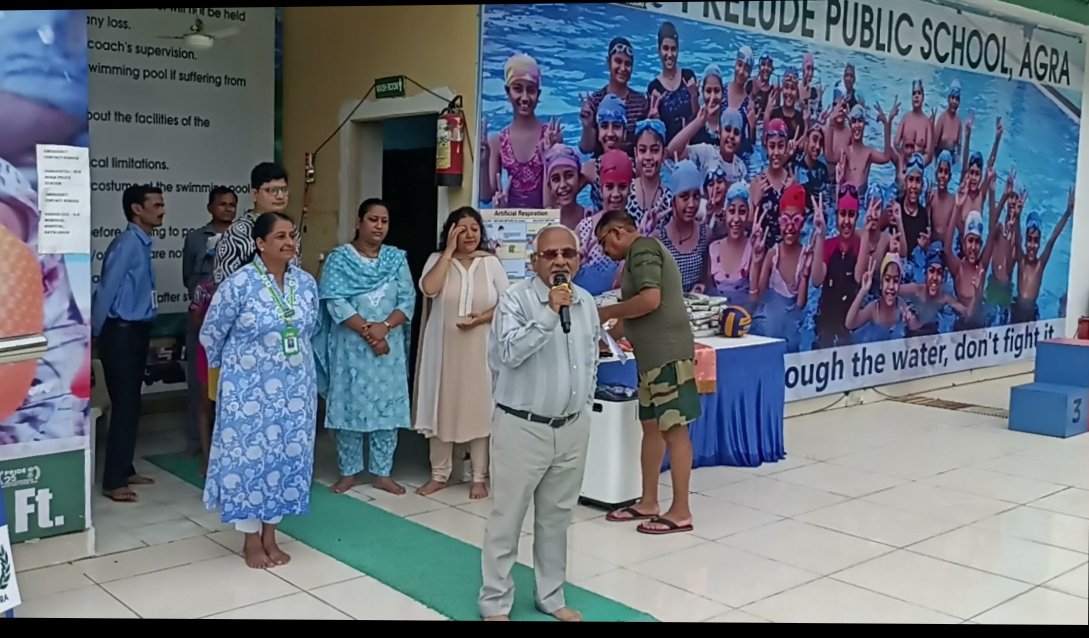 प्रिल्यूड पब्लिक स्कूल के स्वीमिंग समर कैंप का हुआ भव्य समापन : बच्चों ने कौशल, आत्मविश्वास और अनुशासन का किया शानदार प्रदर्शन