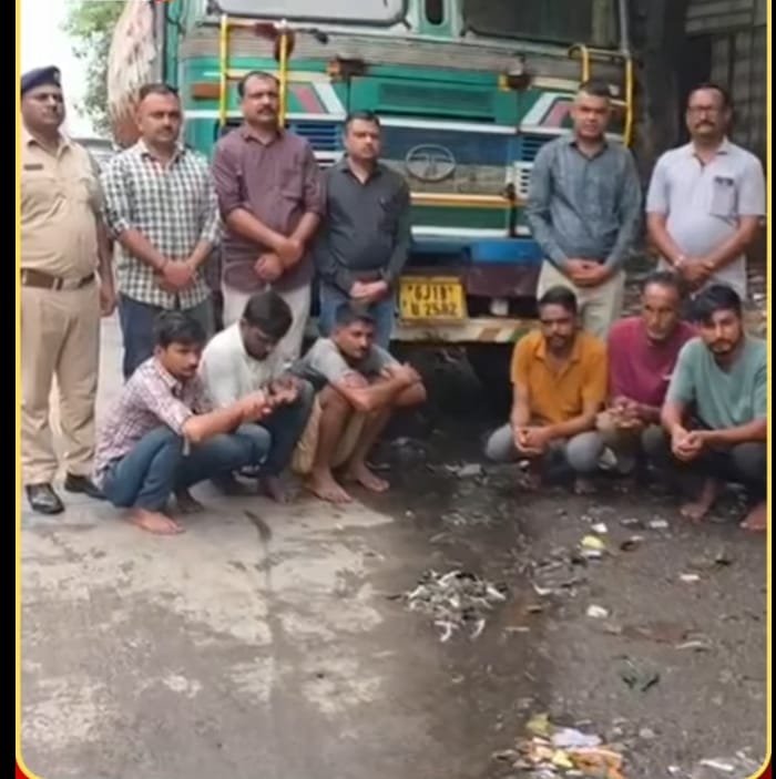 डी सी बी एवम् पांडेसरा पुलिस का संयुक्त कार्यवाही टैंकर चोर गिरफ्तार