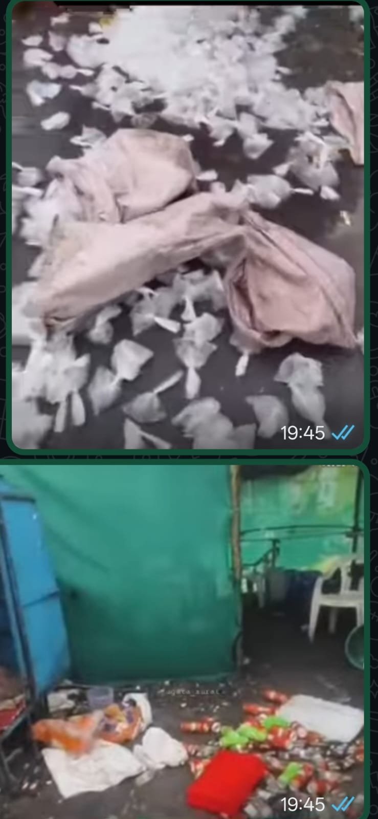 स्थानिकों ने की शराब ठेके पर जनता रेड+++++++