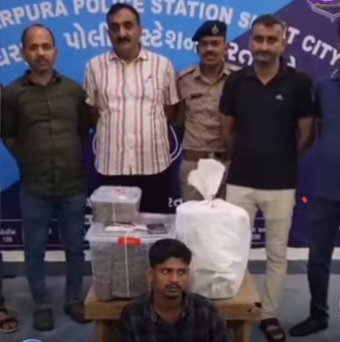 गुजरात प्रदेश सुरत शहर के महीधर पुरा पुलिस की बड़ी कार्यवाही+++++++++