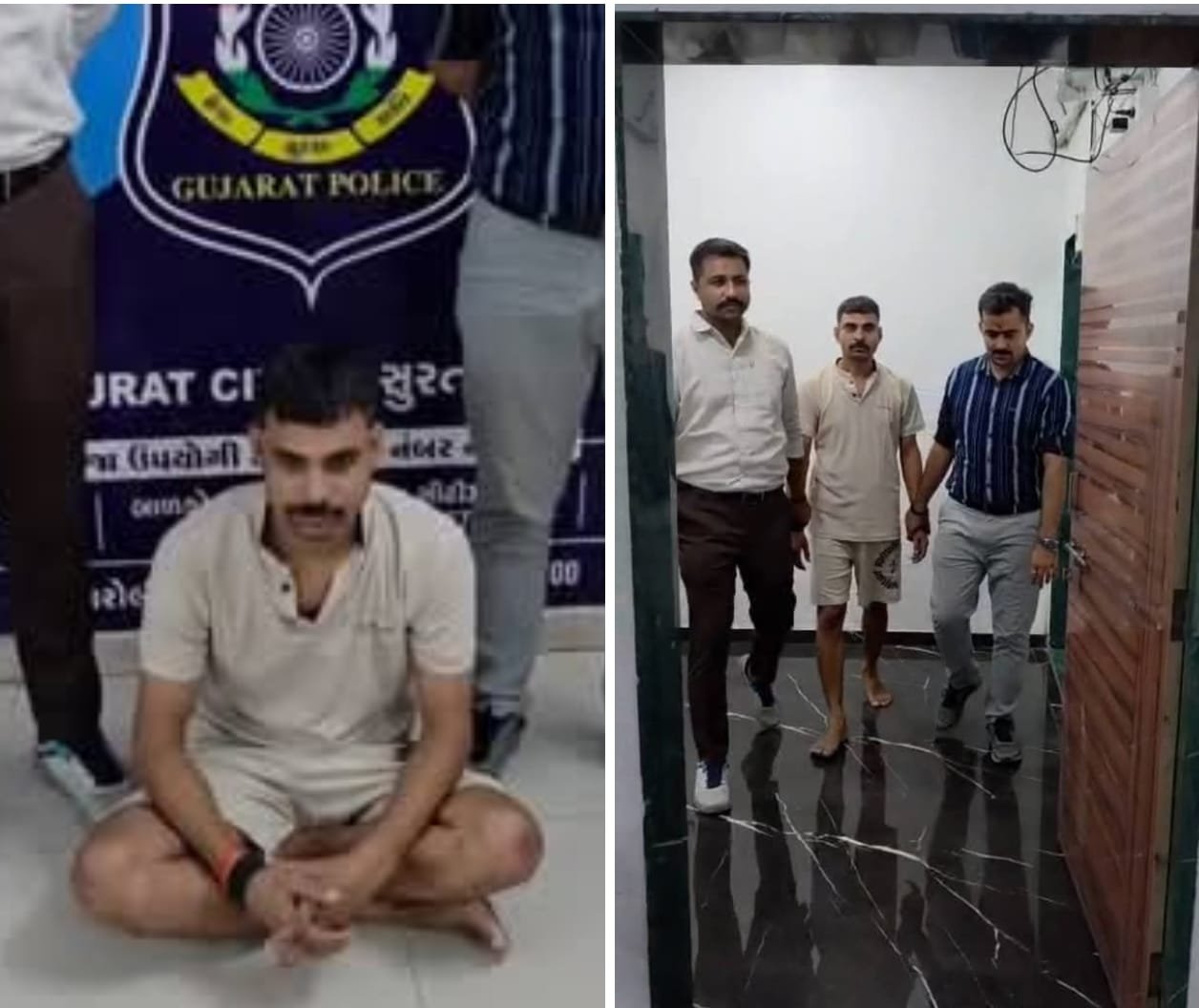 गुजरात प्रदेश सुरत के पलसाना पुलिस स्टेशन के जाबांज एवम् निडर अधिकारियो ने+++++++