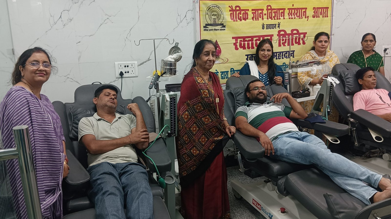 रक्तदान से बढ़कर कोई मानव सेवा नहीं : मंजू गुप्ता