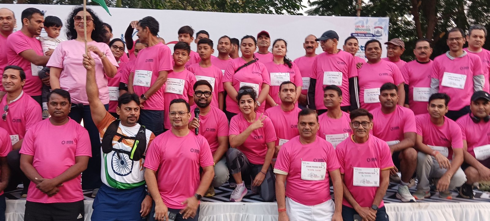 आगरा ताज हाफ मैराथन की पहली प्रोमो रन में दौड़ा ताजनगरी का जोश, 1500 से अधिक धावकों ने लगाई दौड़